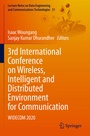 Cover: 3rd International Conference on Wireless, Intelligent and Distributed Environment for Communication - Springer