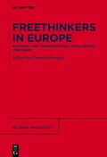 Cover: Freethinkers in Europe - De Gruyter