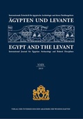Cover: &Auml;gypten und Levante XXIX / Egypt and the Levant XXIX (2019) - Verlag der &ouml;sterreichischen Akademie der Wissenschaften