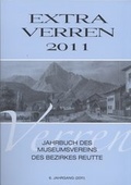 Cover: Extra Verren 2011 - Museumsverein Reutte