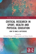 Cover: Critical Research in Sport, Health and Physical Education - Routledge