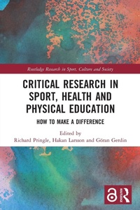 Abbildung von: Critical Research in Sport, Health and Physical Education - Routledge