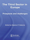 Cover: The Third Sector in Europe - Routledge