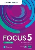 Cover: Focus 2e 5 Student's Book with Standard PEP Pack - Pearson Education Limited