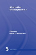 Cover: Alternative Shakespeares - Routledge