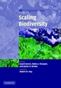 Cover: Scaling Biodiversity - Cambridge University Press