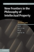 Cover: New Frontiers in the Philosophy of Intellectual Property - Cambridge University Press