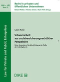 Cover: Schwarzarbeit aus sozialversicherungsrechtlicher Perspektive - Dike Verlag Z&uuml;rich
