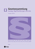 Cover: Gesetzessammlung 2020/2021 (Ausgabe A4) - hep verlag