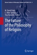 Cover: The Future of the Philosophy of Religion - Springer