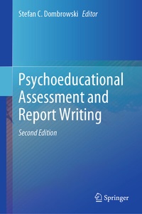Bild: Psychoeducational Assessment and Report Writing - Springer