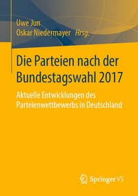 Abbildung von: Die Parteien nach der Bundestagswahl 2017 - Springer VS