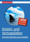 Cover: Kosten- und Vertragsfallen beim Kauf oder Bau einer Immobilie - Verbraucherzentrale NRW e.V.