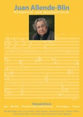 Cover: Juan Allende-Blin. Komponist und Musikchronist - Edition Gravis