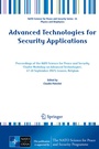 Cover: Advanced Technologies for Security Applications - Springer