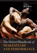 Cover: The Oxford Handbook of Shakespeare and Performance - Oxford University Press