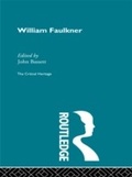 Cover: William Faulkner - Routledge