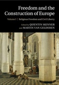 Cover: Freedom and the Construction of Europe - Cambridge University Press
