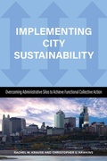 Cover: Implementing City Sustainability - Temple University Press,U.S.