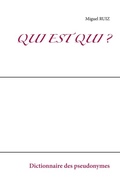 Cover: Qui est qui ? - BoD - Books on Demand