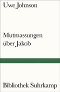 Cover: Mutmassungen &uuml;ber Jakob - Suhrkamp