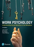 Cover: Work Psychology - Pearson Education Limited