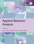 Cover: Applied Behavior Analysis, Global Edition - Pearson