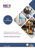 Cover: Manuel Scolaire RRC: General international NEBOSH en sante-securite au travail - RRC International