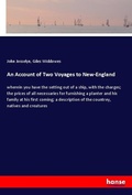 Cover: An Account of Two Voyages to New-England - Hansebooks
