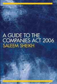 Abbildung von: A Guide to The Companies Act 2006 - Routledge Cavendish