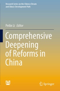 Enlarge image Cover: Comprehensive Deepening of Reforms in China - Springer