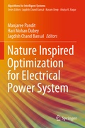 Cover: Nature Inspired Optimization for Electrical Power System - Springer