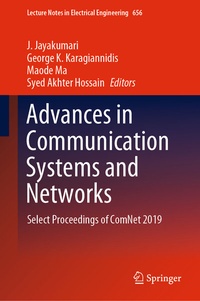 Enlarge image Cover: Advances in Communication Systems and Networks - Springer