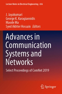 Enlarge image Cover: Advances in Communication Systems and Networks - Springer