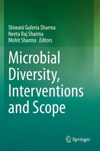 Enlarge image Cover: Microbial Diversity, Interventions and Scope - Springer
