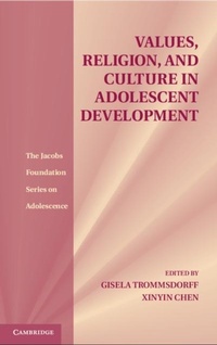 Enlarge image Cover: Values, Religion, and Culture in Adolescent Development - Cambridge University Press