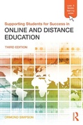 Cover: Supporting Students for Success in Online and Distance Education - Routledge