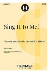 Enlarge image Cover: Sing It To Me! - Heritage Music Press