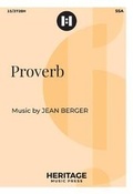 Cover: Proverb - Heritage Music Press