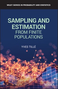 Enlarge image Cover: Sampling and Estimation from Finite Populations - Wiley-ISTE