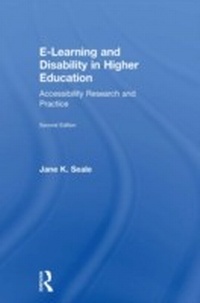 Enlarge image Cover: E-learning and Disability in Higher Education - Routledge