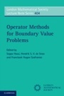 Cover: Operator Methods for Boundary Value Problems - Cambridge University Press