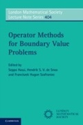 Cover: Operator Methods for Boundary Value Problems - Cambridge University Press