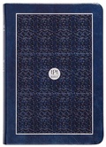 Cover: The Passion Translation New Testament with Psalms Proverbs and Song of Songs (2020 Edn) Compact Navy Faux Leather - BroadStreet Publishing