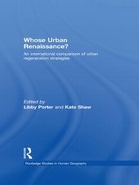 Enlarge image Cover: Whose Urban Renaissance? - Routledge
