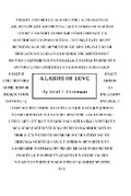 Cover: A Labor of Love - Bookpatch LLC