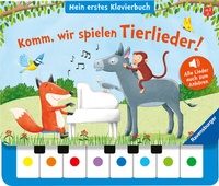 Abbildung von: Komm, wir spielen Tierlieder! Mein erstes Klavierbuch - Ravensburger