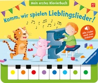 Abbildung von: Komm, wir spielen Lieblingslieder! Mein erstes Klavierbuch - Ravensburger