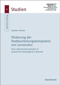 Cover: F&ouml;rderung der Textbeurteilungskompetenz von Lernenden - Waxmann