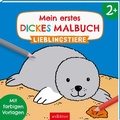 Cover: Mein erstes dickes Malbuch ab 2 - Lieblingstiere - arsEdition
